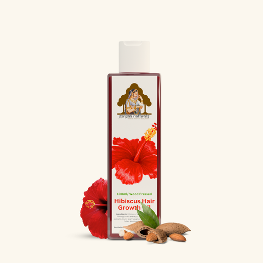 Wood Pressed hibiscus & Shikaka Hair Fall Control Oil – 100 ml