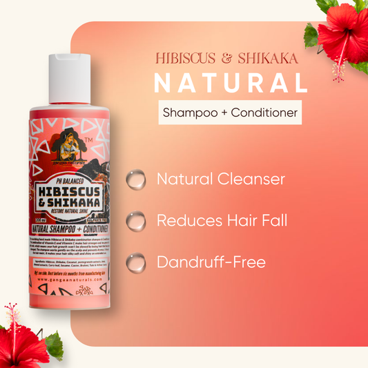 Luxurious Hibiscus Shampoo + Conditioner 200 ml